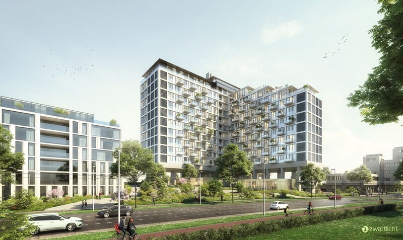 projecten 153 appartementen transformatie oostgebouw high park iplusbus