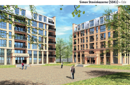 90 appartementen Simon Stevin Kazerne 1 | GTwin