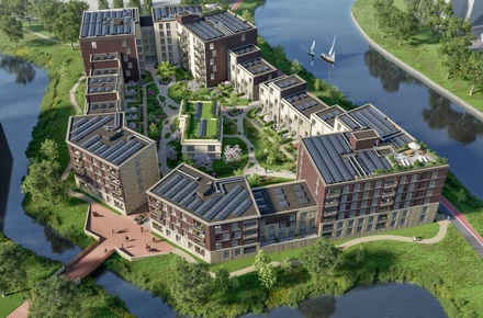 142 appartementen De Open Veste | iPlusBUS