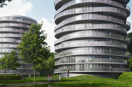 55 appartementen Twister | iPlus
