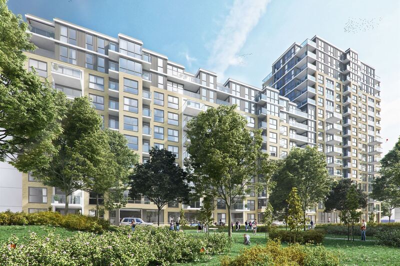 projecten 157 appartementen de president v2plus