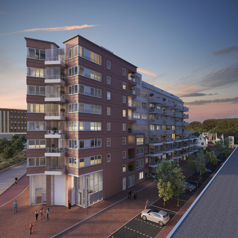 projecten 124 appartementen gouwpark zmc iplusbus