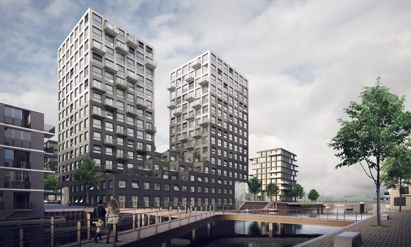 projecten 122 appartementen the twins iplusbus