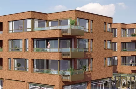 41 appartementen Winkelcentrum Miereakker te Reeuwijk