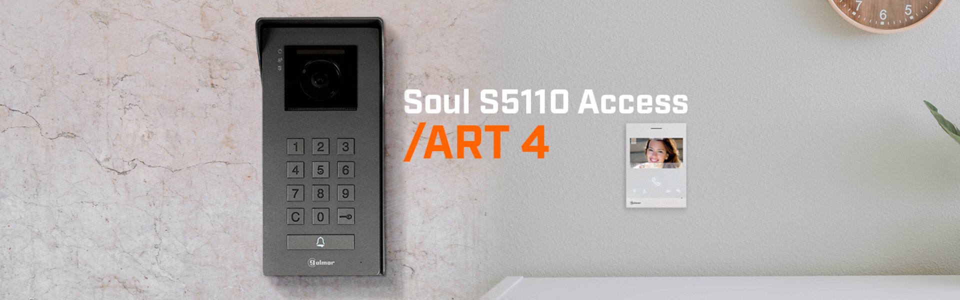 Soul ACCESS WIFI deurvideo kit | 4.3" WiFi monitor met call forwarding naar G2Call+ app | G2+ kits