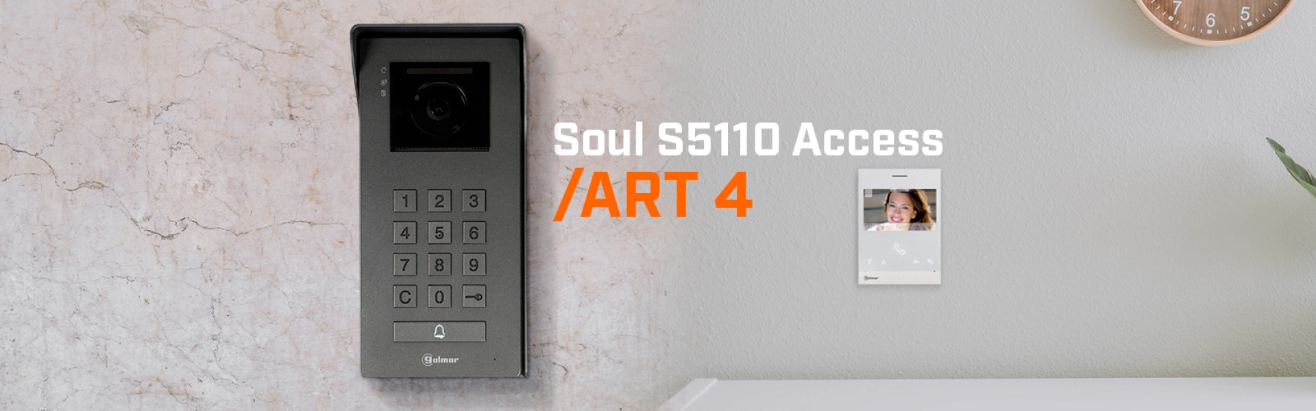 Soul ACCESS WIFI deurvideo kit | 4.3" WiFi monitor met call forwarding naar G2Call+ app | G2+ kits