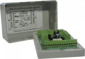 Splitter | Eén ingang, één doorgang, zes uitgangen | V6Plus