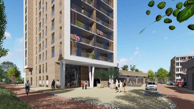 projecten 88 appartementen bankrashof gtwin