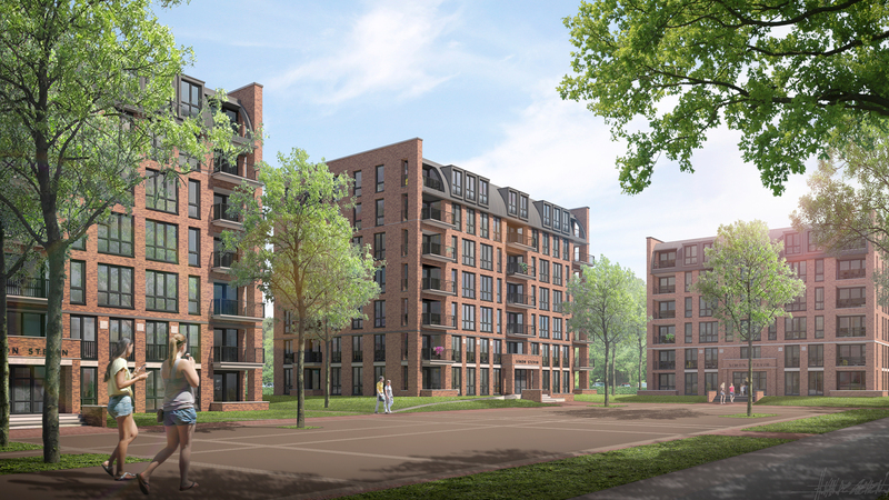 projecten 90 appartementen simon stevin kazerne 1 gtwin