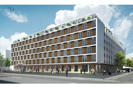 500 studenten­appartementen Poeldijkstaat | iPlusBUS