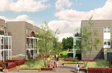 84 appartementen Merwedehof | V2Plus