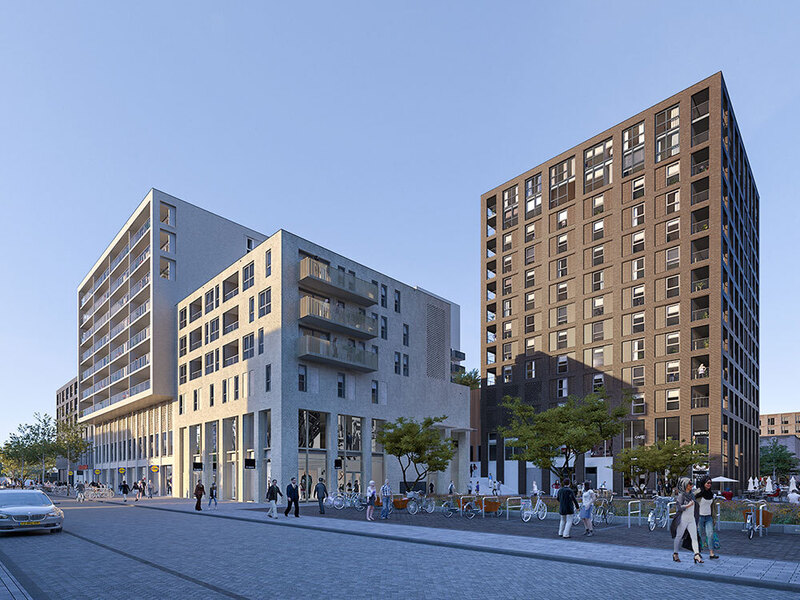 projecten 170 appartementen heros blok c iplusbus