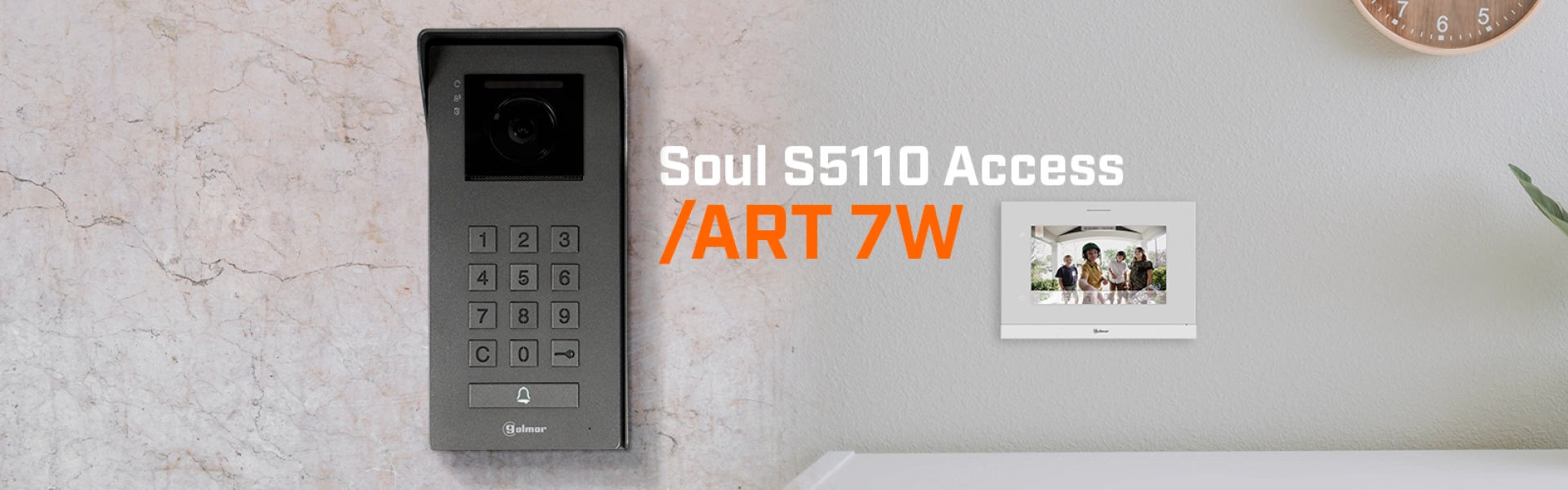 Soul ACCESS WIFI deurvideo kit | 7" WiFi monitor met call forwarding naar G2Call+ app | G2+ kits