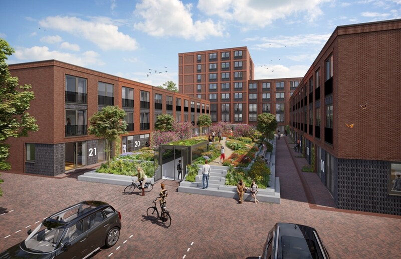 projecten 144 appartementen costerweg te wageningen