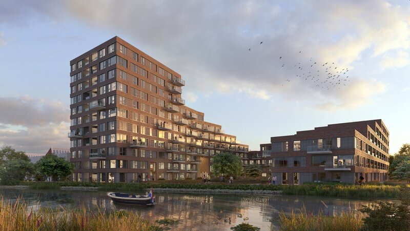projecten 160 appartementen the yard groningen