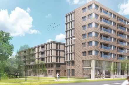 194 appartementen Het Nieuwe Schouw | GTwin