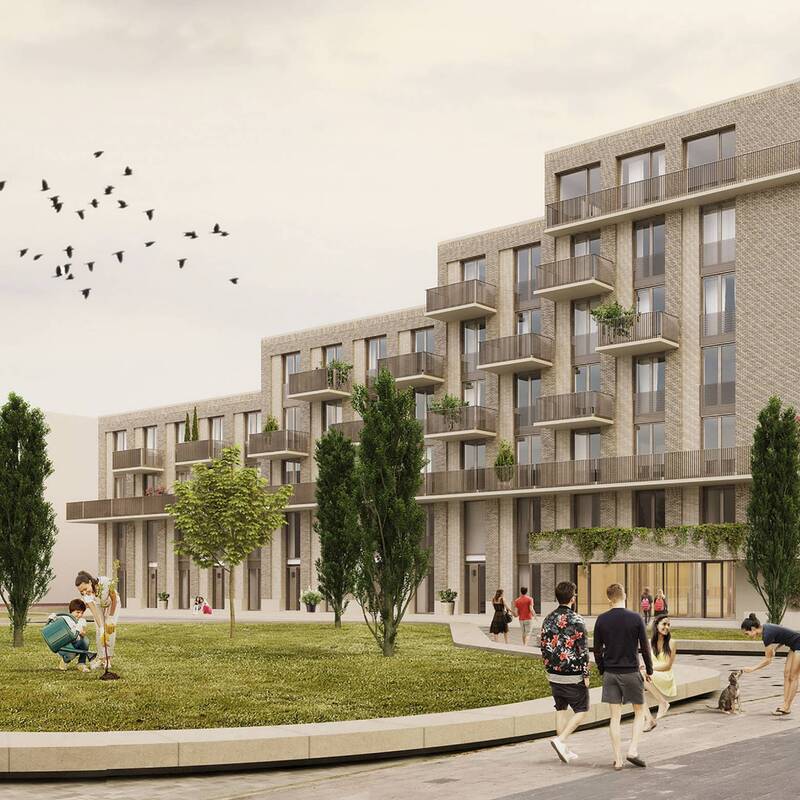 projecten 85 appartementen tractie blok 4 grunobuurt gtwin