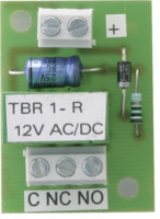 Universeel relais | 12V, belasting 24Vdc/1A