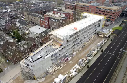 38 appartementen Perron073 | V2Plus