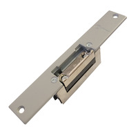 Deuropener | Inbouw, verstelbare schoot, kort mechanisme, lange sluitplaat, 200kg | 12Vac