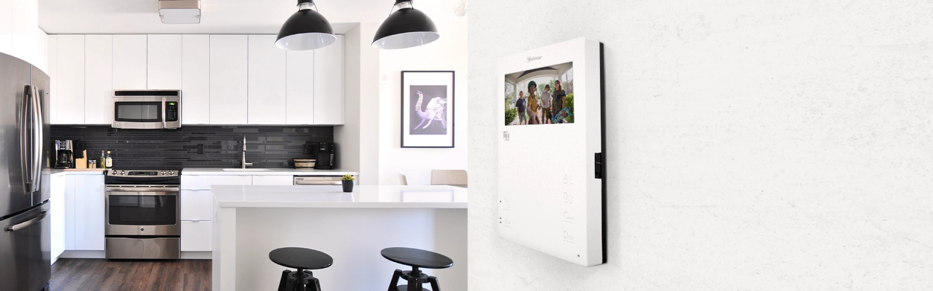 Verloopplaat | Ander merk monitor naar TEKNA-HF monitor | V6Plus & GTwin