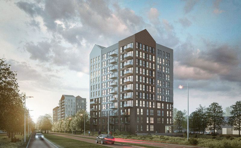 projecten 220 appartementen de slotvrouwe gtwin